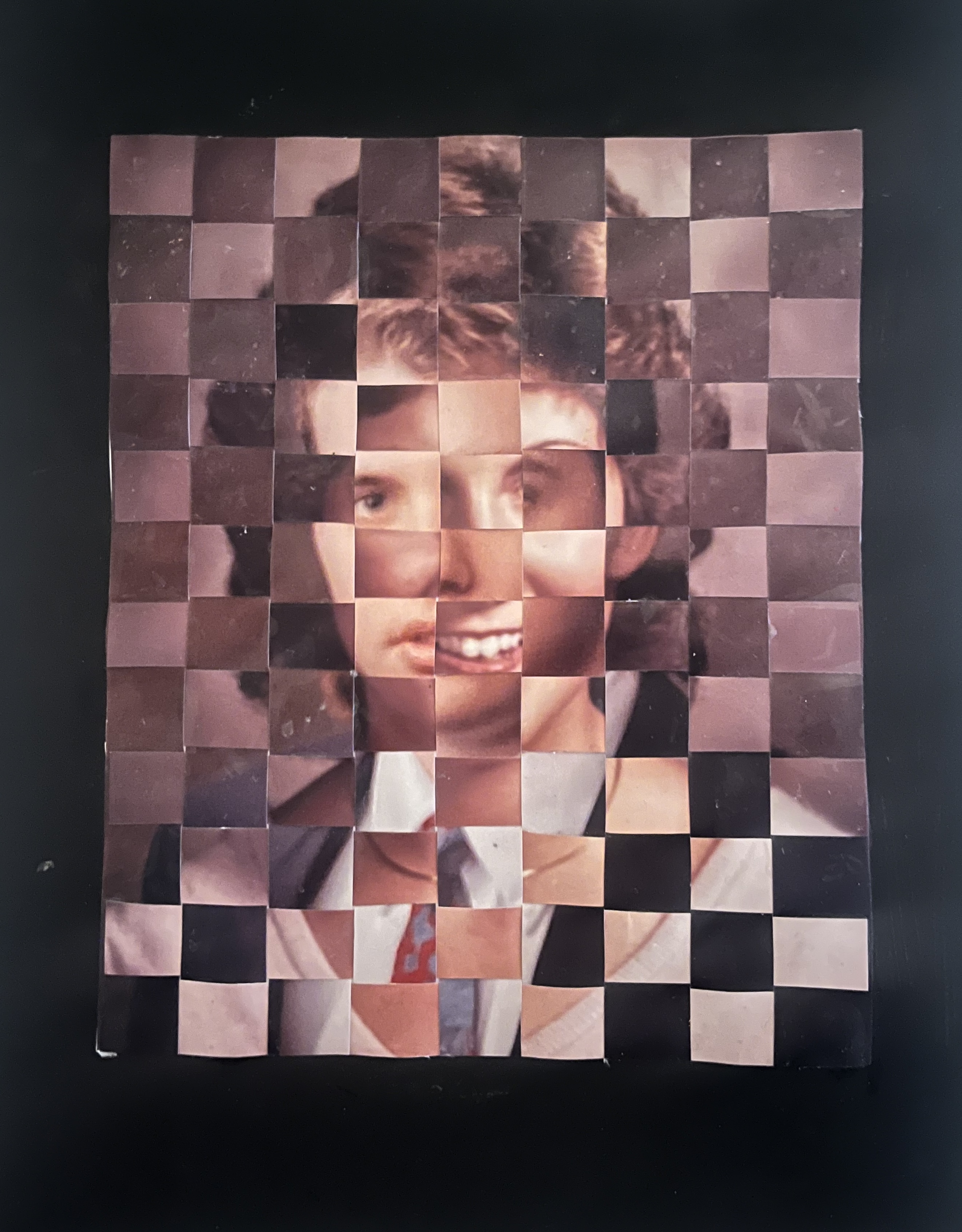 Brenneman, Samantha. Self-Portrait– A Weaving of My Parents